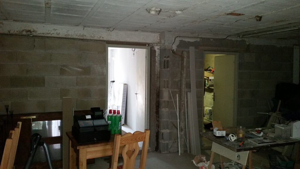 Rénovation pièce réception 14
