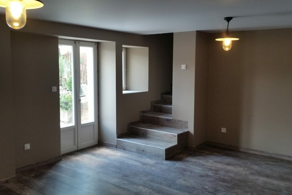 Rénovation pièce réception 3