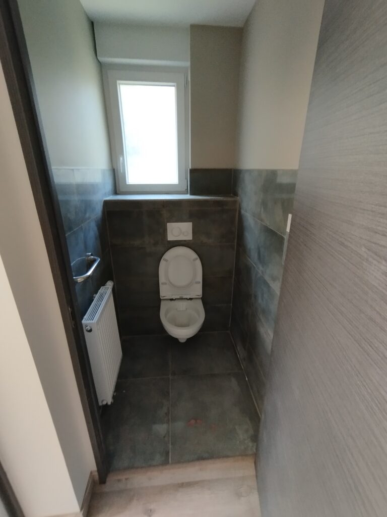 wc rénové et isolé