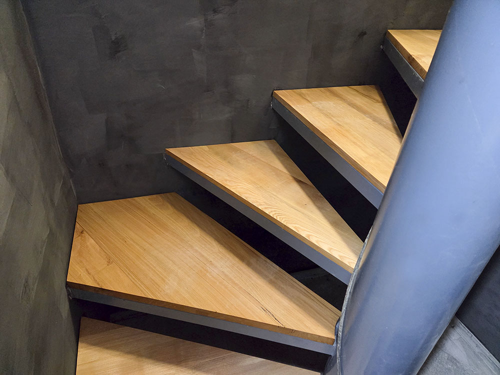 Escalier tournant frene 5